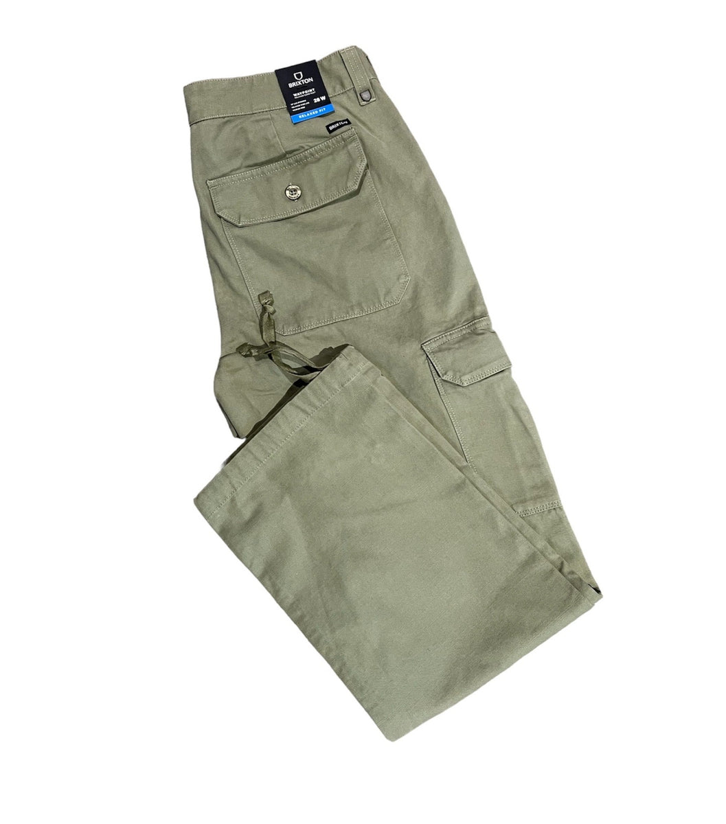 Brixton Surplus Relaxed Olive Pants