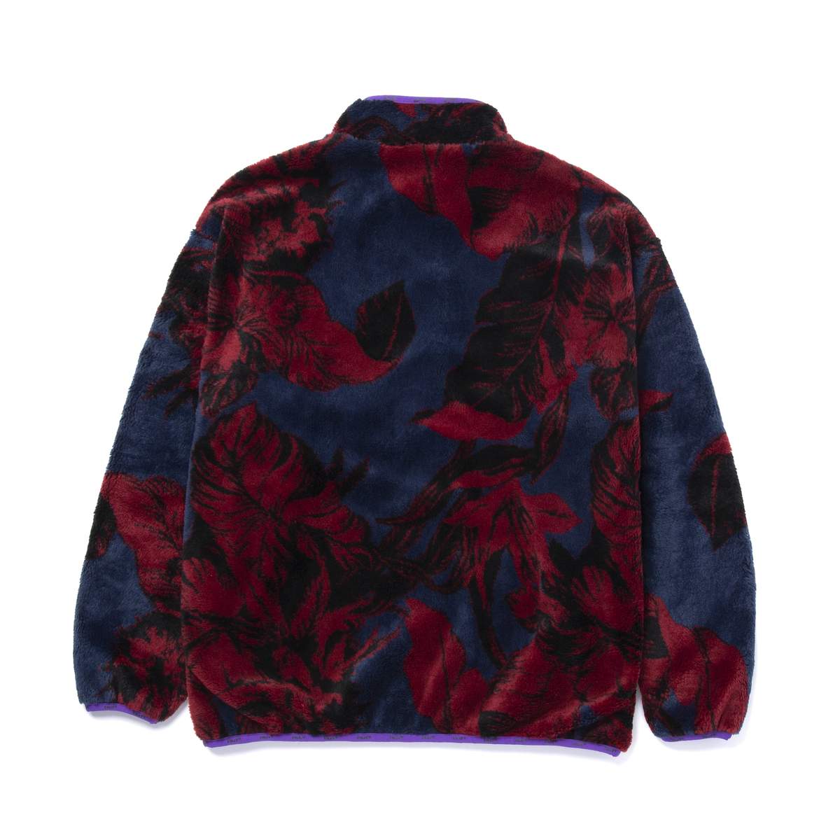 Huf Sativa Floral Full Zip Sherpa Fleece