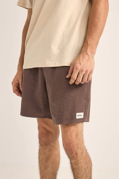 Textured Linen Jam - Silt