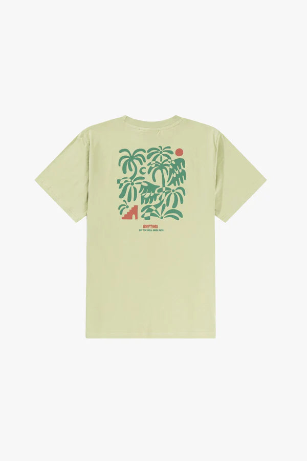 Trees Short Sleeve T-shirt - Pistachio