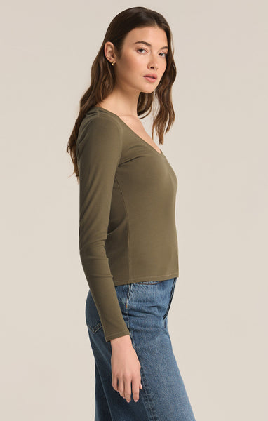 Sirena Rib Ls Tee