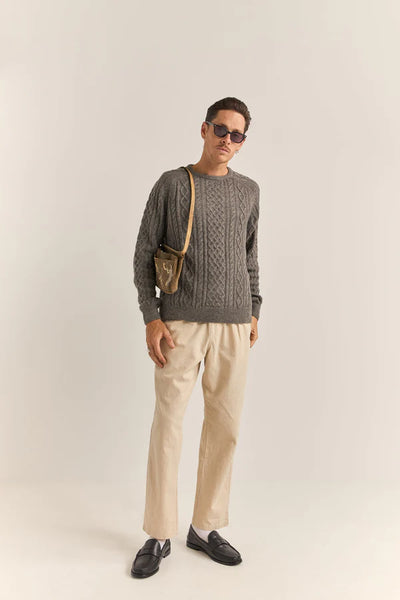 Mohair Fishermans Knit