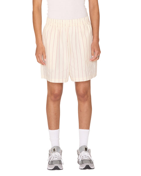 Primavera Stripe Short - Tofu Multi