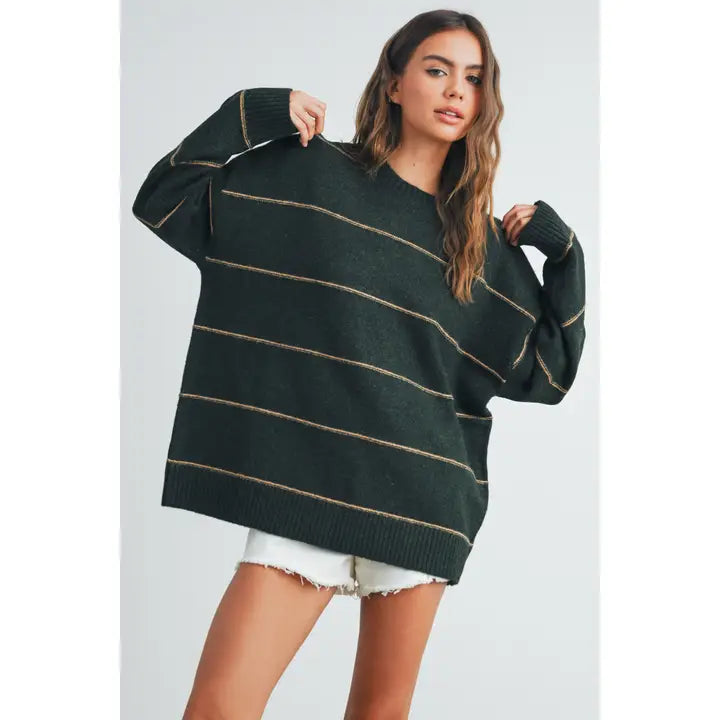 Drop Shoulder Sweater