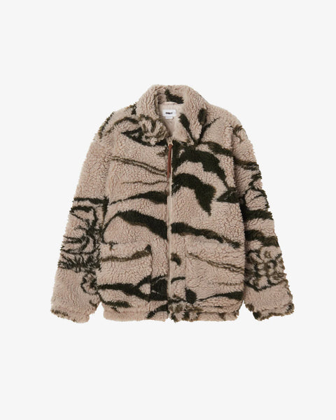 Mushroom Sherpa Jacket