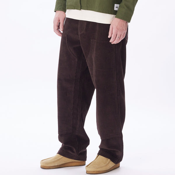 Obey Big Timer Cord Pant - Java Brown