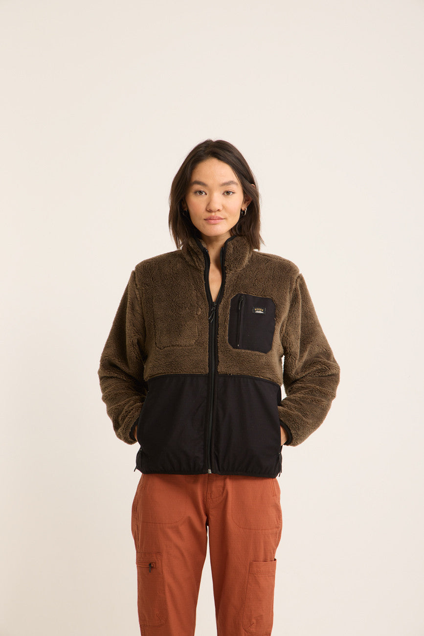 Landfall Zip Fleece - Mocha