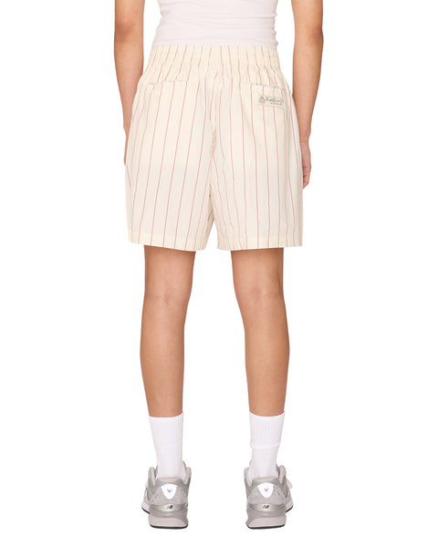 Primavera Stripe Short - Tofu Multi