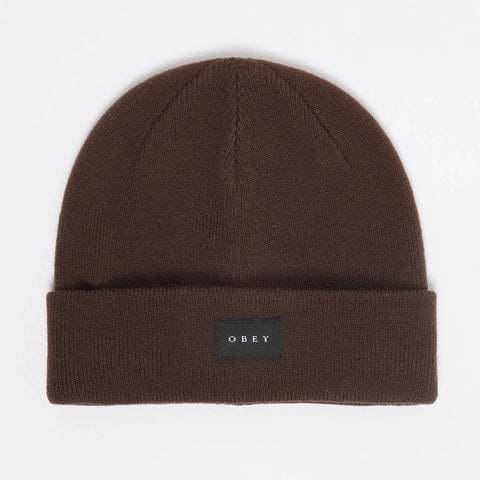 Obey Virgil Beanie - Java Brown