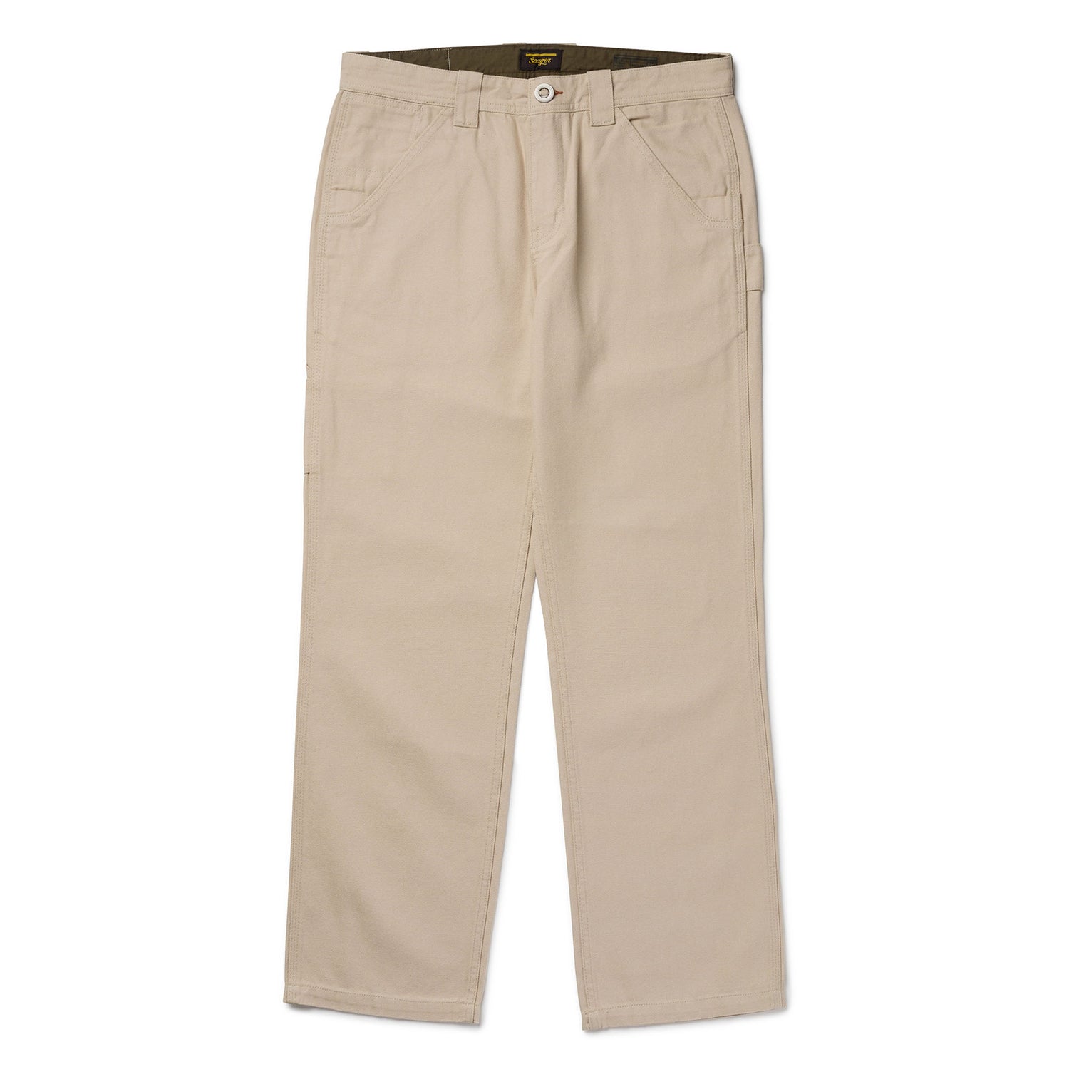 Bison Canvas Pant - Stone