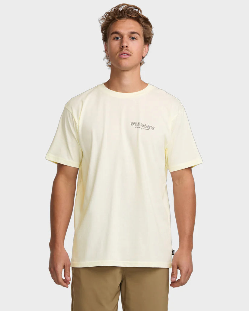 Making Tracks A/div Short Sleeve Tee - Off White