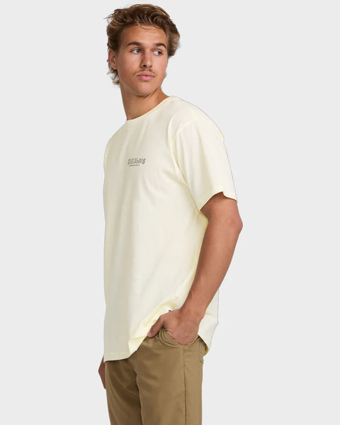 Making Tracks A/div Short Sleeve Tee - Off White