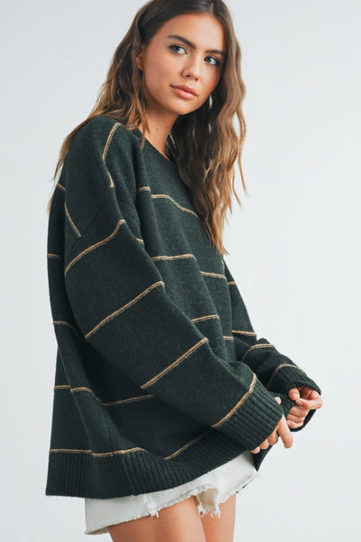 Drop Shoulder Sweater