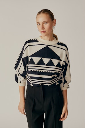 Dianthus Colorblock Sweater