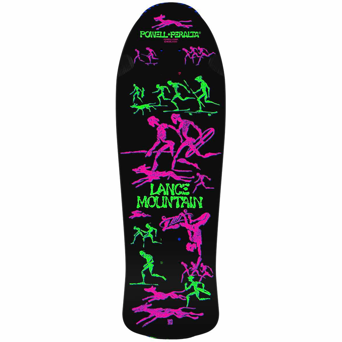 Bones Brigade Blacklight Reissue Series 14 Deck - Lance Mountain 9.90