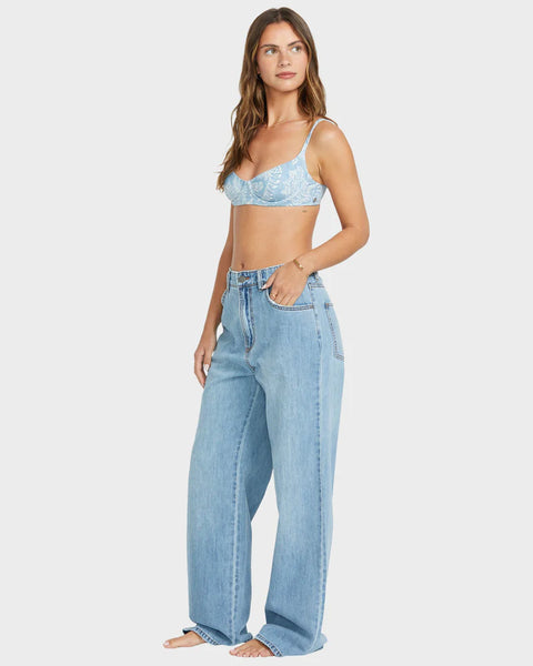 Washed By The Sun Jean Pant - Callie Blue