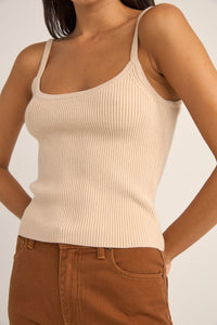 Yumi Knit Top - Sand