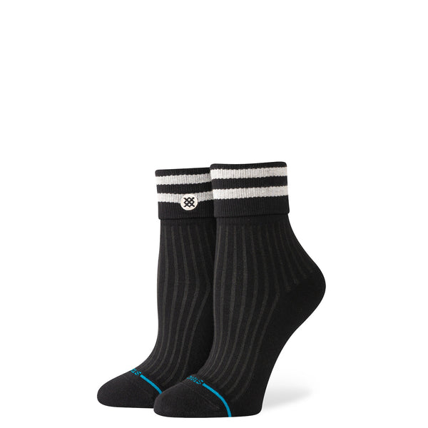 Women's Roll Cuff Quarter Height Socks