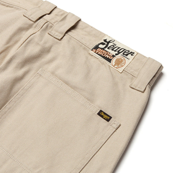 Bison Canvas Pant - Stone