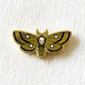 Deaths Head Moth Pin