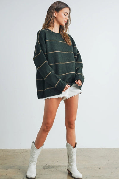 Drop Shoulder Sweater