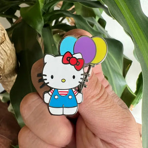 Pop Up Loon Kitty Pin