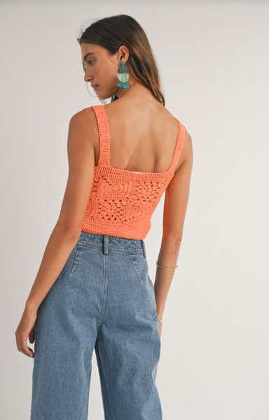 Quinn Crochet Crop Top