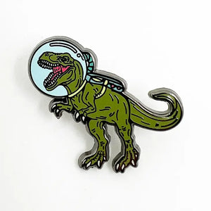 Space Dinosaur Pin