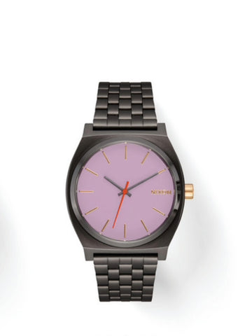 Medium Time Teller - Gunmetal Lavender