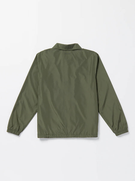 Volcom Skate Vitals Coaches Jacket - SQUADRON GREEN