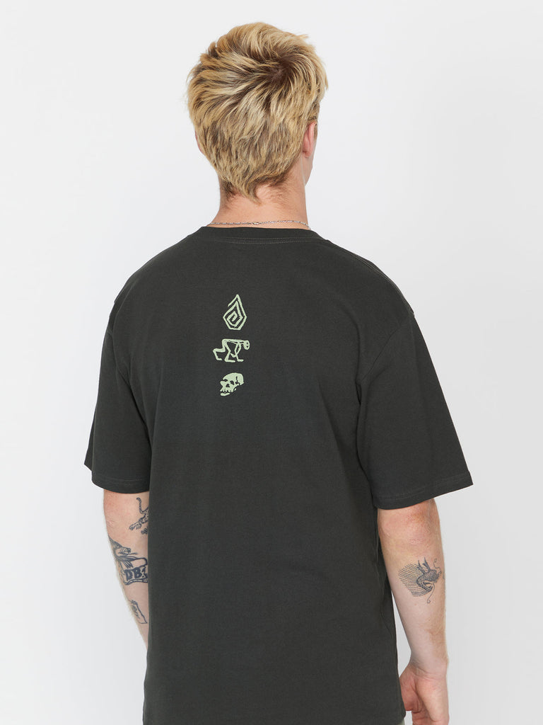 Skate Vitals Simon B Short Sleeve tee - stealth