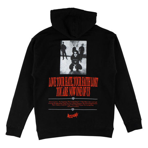 AFI x Welcome Skateboards Hate Hoodie - Black