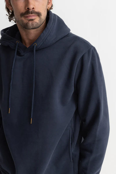 Rhythm Classic Fleece Hood - Worn Navy