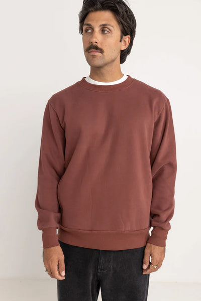 Classic Fleece Crew - Merlot