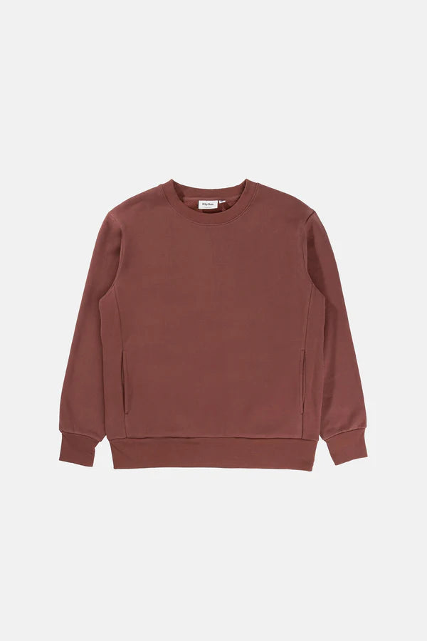 Classic Fleece Crew - Merlot