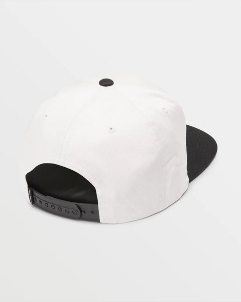 Quarter Twill Snapback Hat - Whitecap Grey