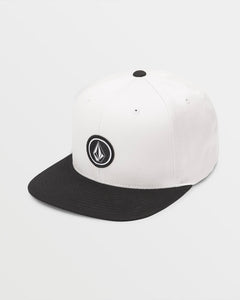 Quarter Twill Snapback Hat - Whitecap Grey