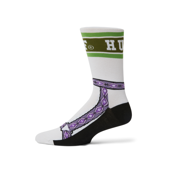 Granola Crew Sock - White