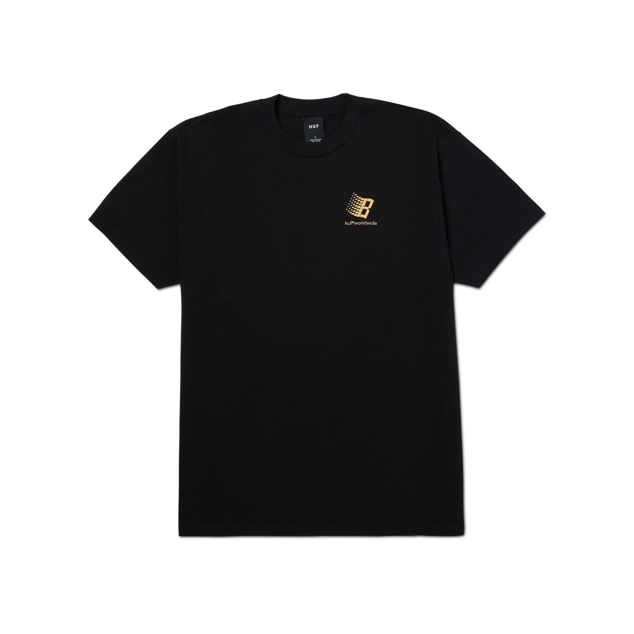 Huf x Bronze Short Sleeve Tee - Black