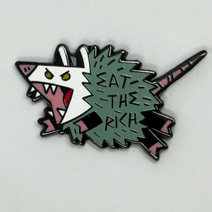 Eat The Rich Pin