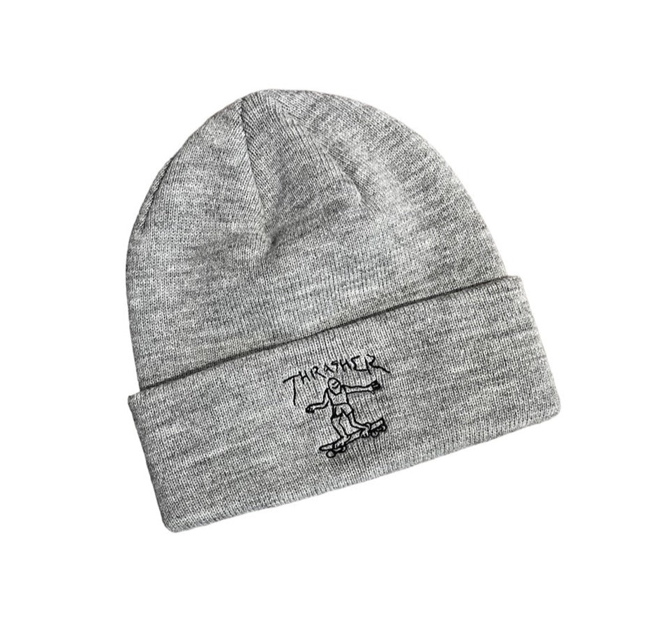 Thrasher Gonz Beanie - Heather Grey