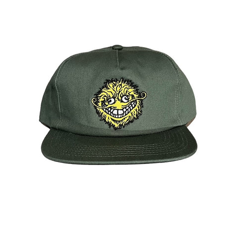 Antihero Grimple Snapback Hat - Dark Green