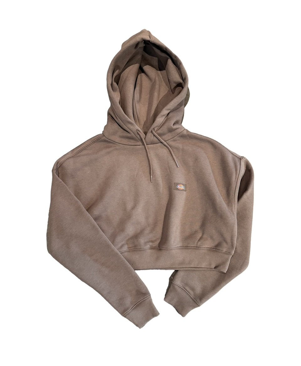 W Oakport Cropped Hoodie