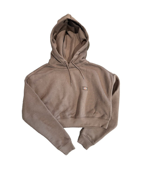 W Oakport Cropped Hoodie