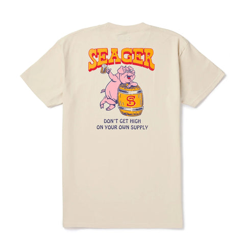 Hog High Tee - Vintage White