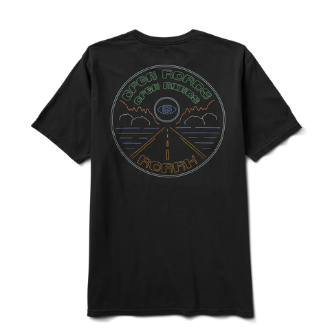 Open Roads Premium Tee - Black