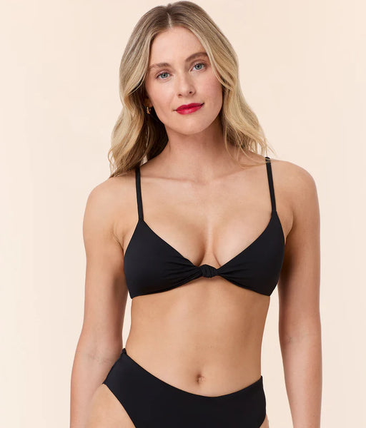 Santorini Bikini Top - Black