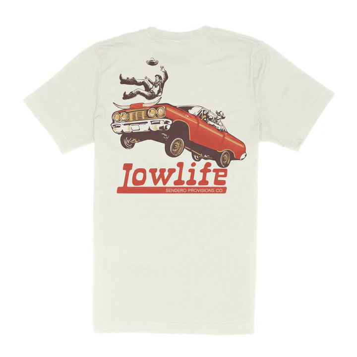 Lowlife T-shirt - Vintage White