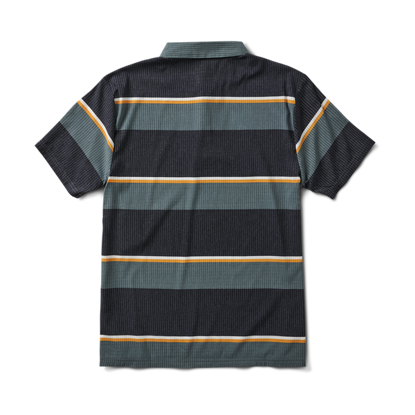 Bless Up Polo - Forest Stripe