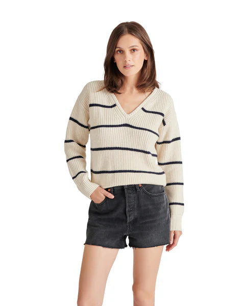 Kaitlyn Sweater - Ivory Stripe